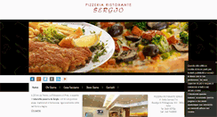 Desktop Screenshot of pizzeriaristorantesergio.com